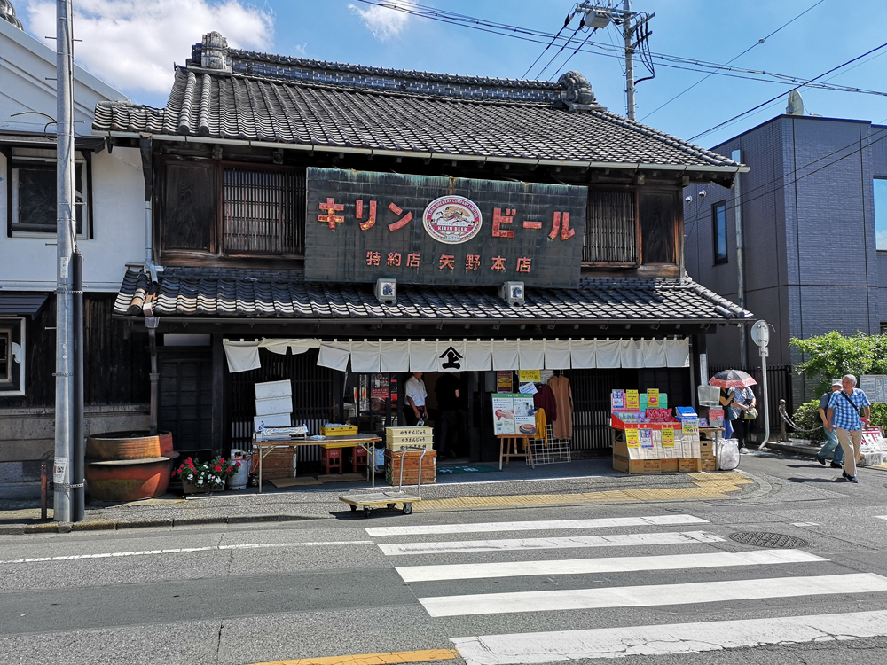 桐生市桐生新町伝統的建造物群保存地区の矢野本店